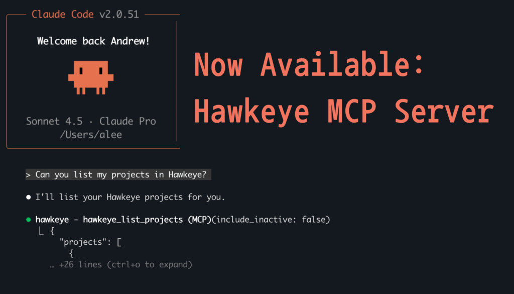 Now Available: Hawkeye MCP Server