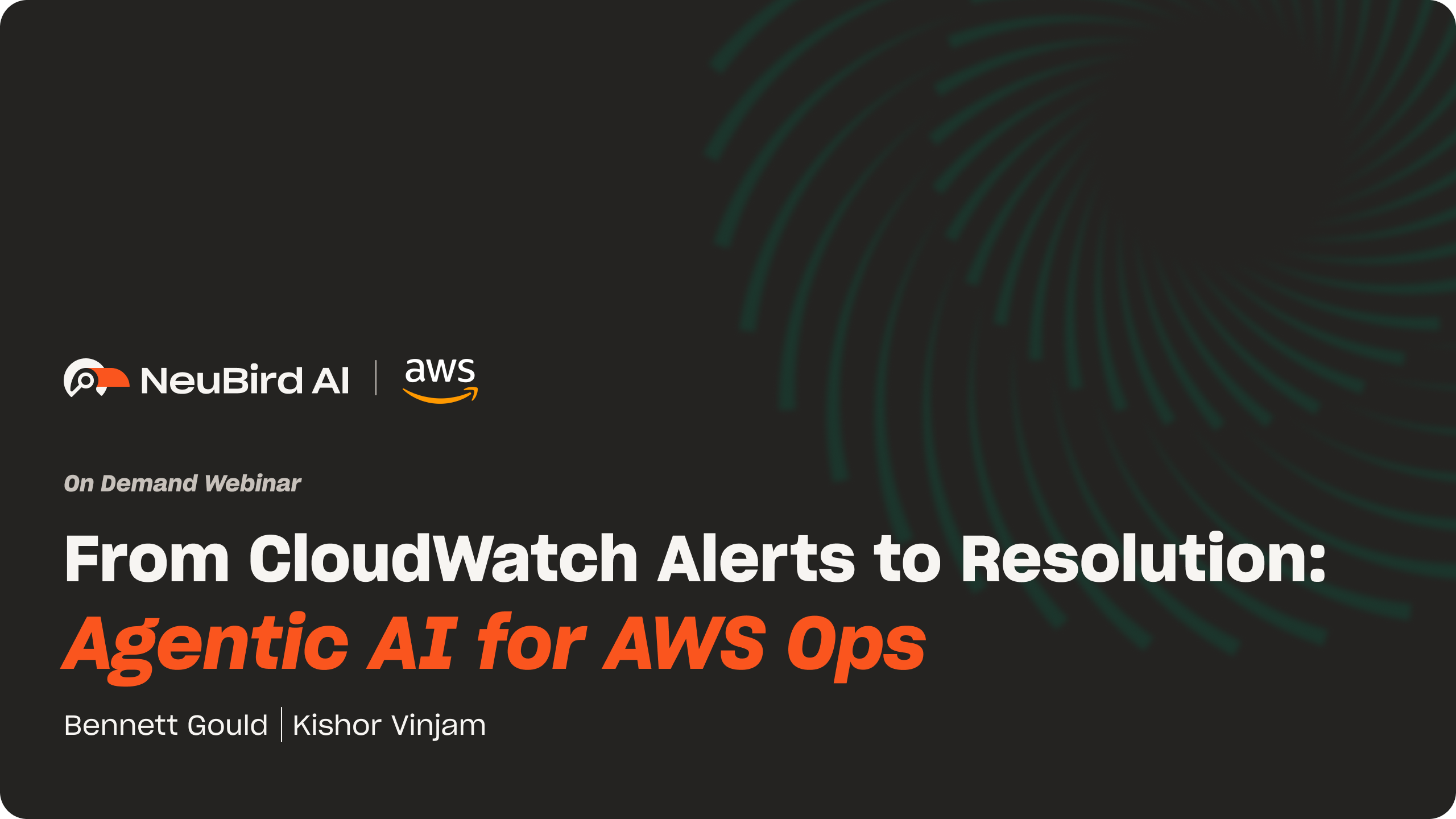 From CloudWatch Alerts to Resolution: Agentic AI for AWS Ops