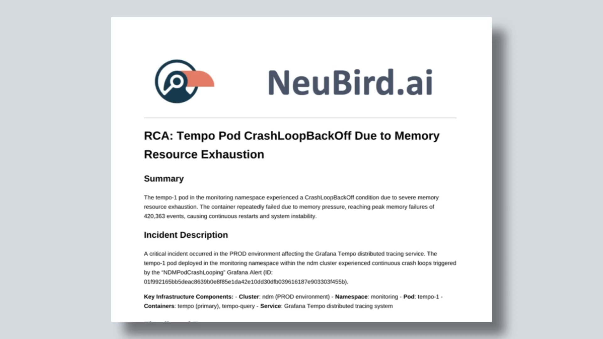 NeuBird AI On-Call in 1 min