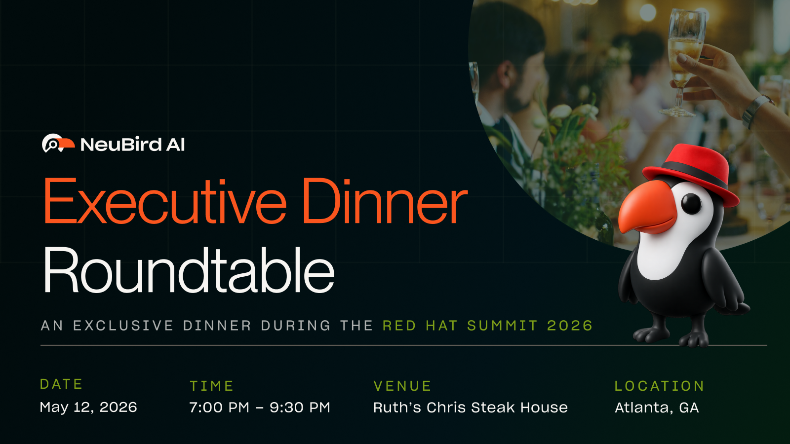 Dinner Reception Red Hat Summit