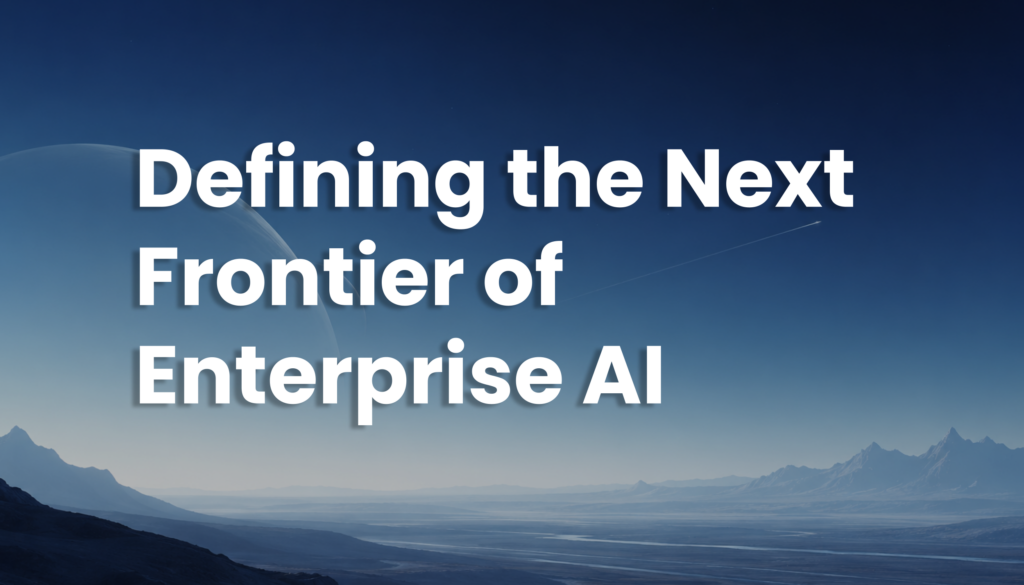 The Category That Can’t Be Ignored: Why the Production Operations Agent Is the Next Frontier in Enterprise AI